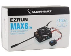 Hobbywing EZRun Max8 G2 Waterproof Brushless ESC w/XT90 Plug -Hobbywing Sales Store hwa30103203 2