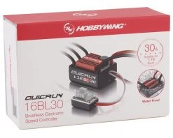 Hobbywing Quicrun WP-16BL30 Waterproof 1/18th Scale Brushless ESC -Hobbywing Sales Store hwa30110000 2
