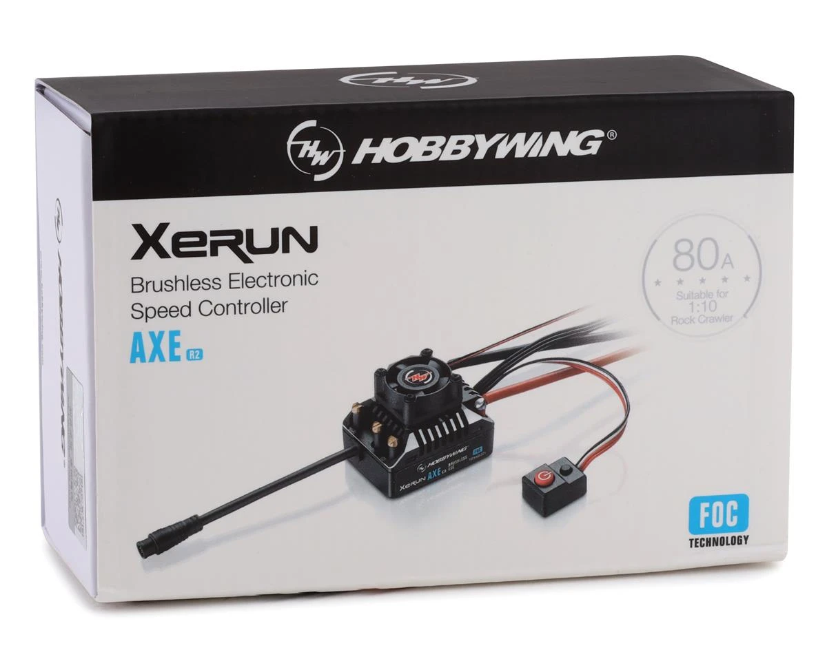 Hobbywing AXE R2 1/10 Waterproof Brushless ESC 5 Hobbywing AXE R2 1/10 Waterproof Brushless ESC - Image 3