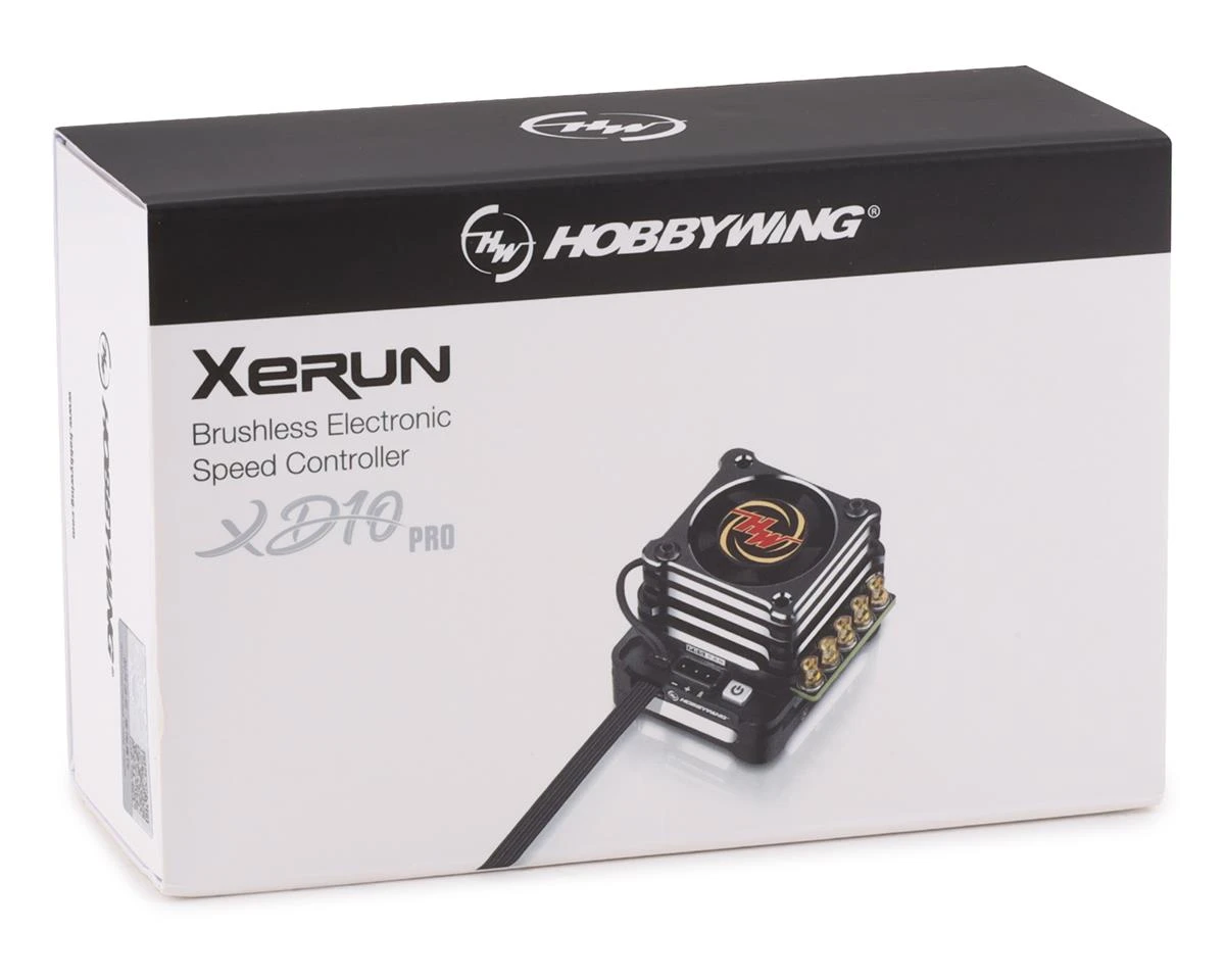 Hobbywing Xerun XD10 Pro Drift Spec Brushless Speed Controller (Red) 6 Hobbywing Xerun XD10 Pro Drift Spec Brushless Speed Controller (Red) - Image 4