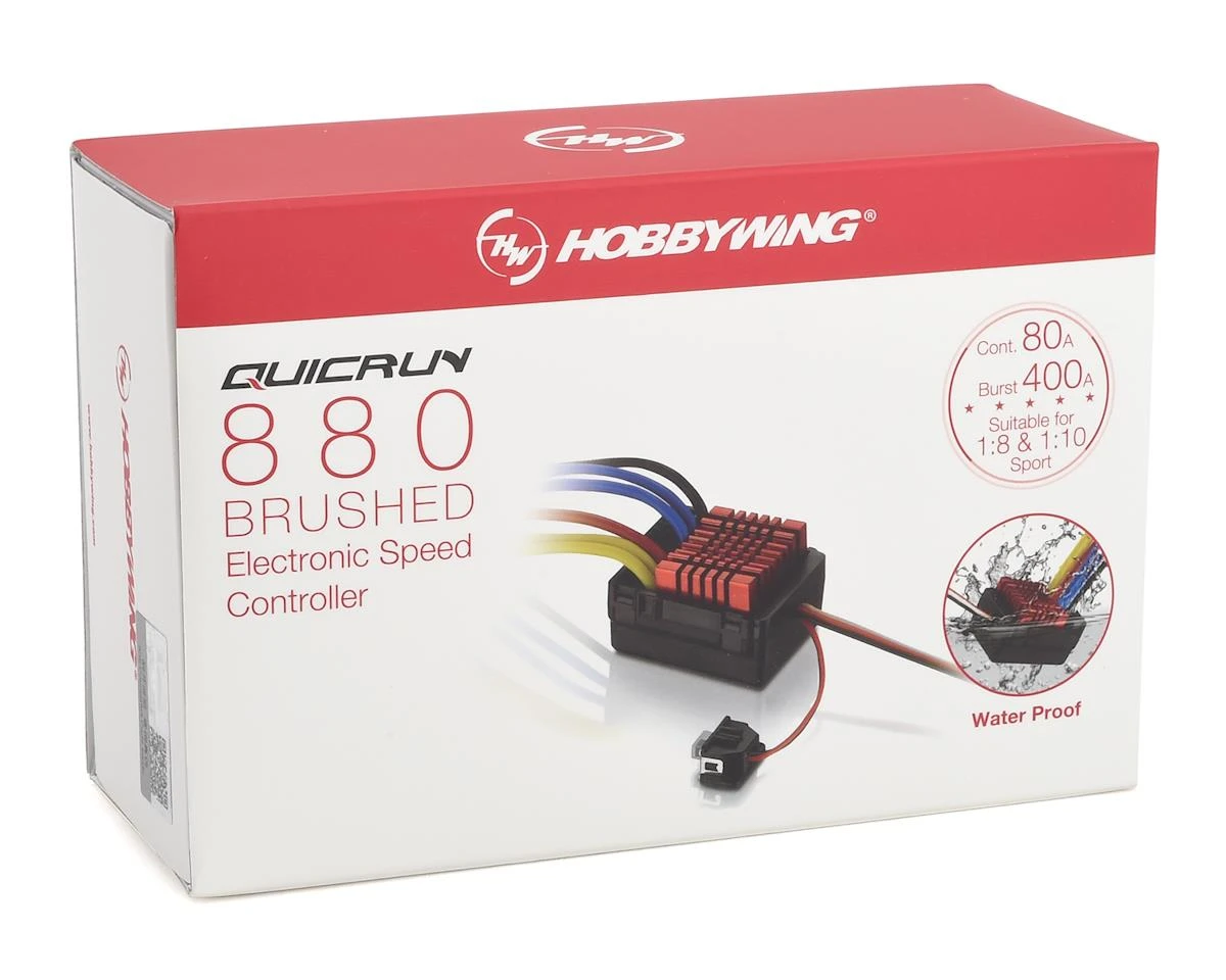 Hobbywing QuicRun 880 Waterproof Dual Brushed Crawling ESC 5 Hobbywing QuicRun 880 Waterproof Dual Brushed Crawling ESC - Image 3
