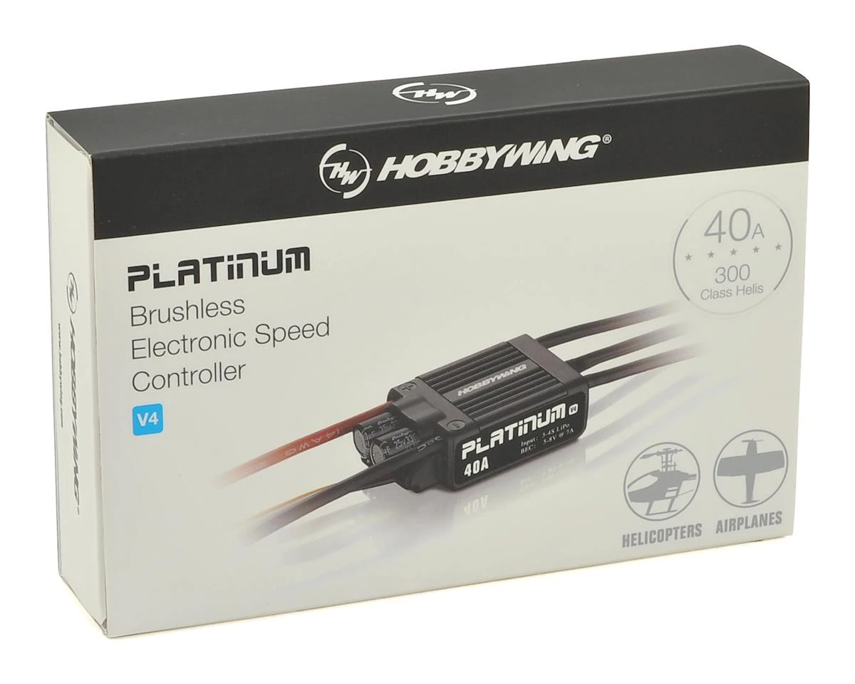 Hobbywing Platinum Pro 40A V4 ESC 5 Hobbywing Platinum Pro 40A V4 ESC - Image 3
