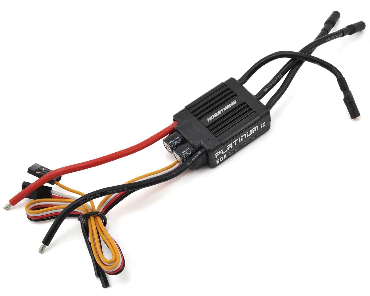Hobbywing Platinum 60A V4 60 Amp ESC 3 Hobbywing Platinum 60A V4 60 Amp ESC