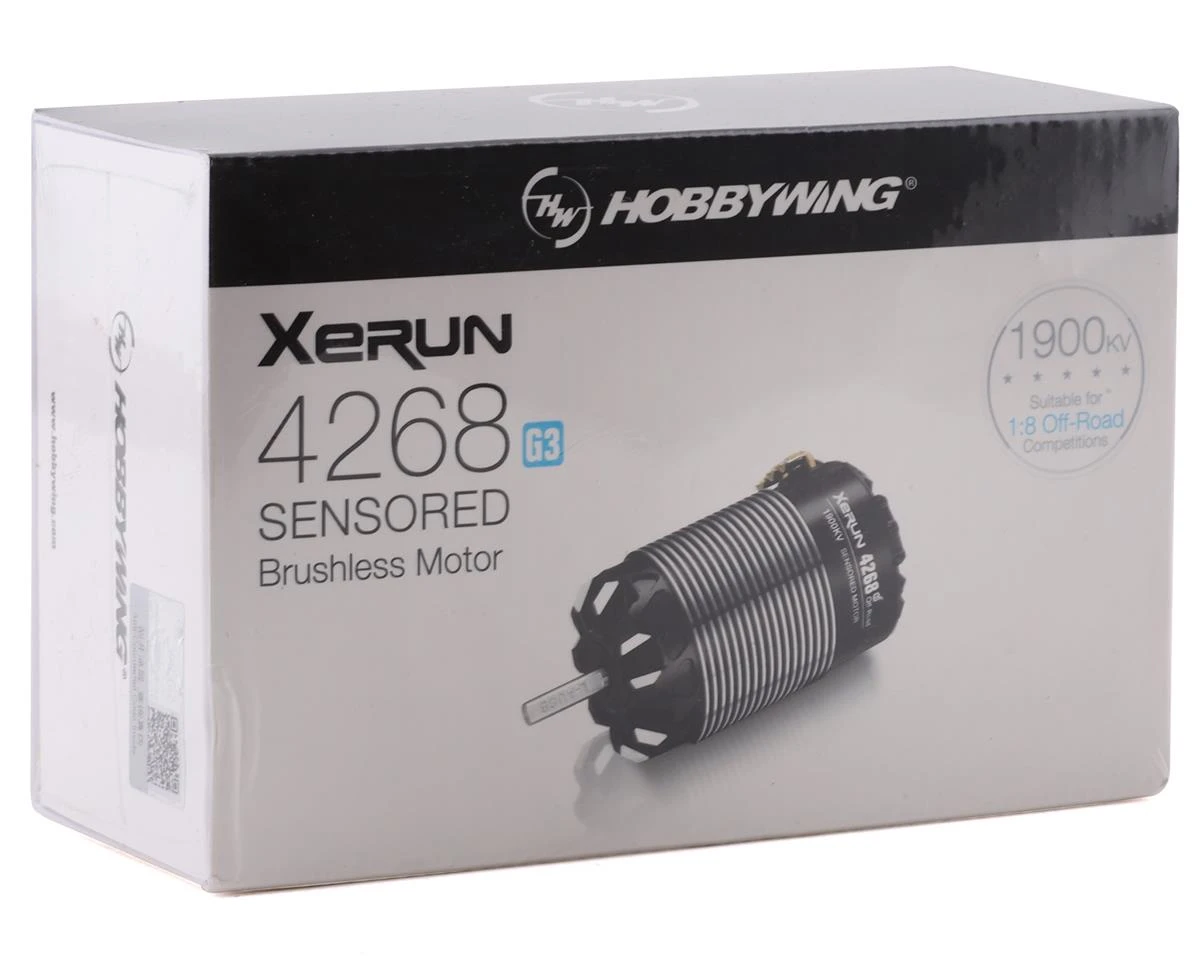 Hobbywing Xerun 4268SD G3 1/8 Scale Sensored Brushless Motor (1900kV) 5 Hobbywing Xerun 4268SD G3 1/8 Scale Sensored Brushless Motor (1900kV) - Image 3
