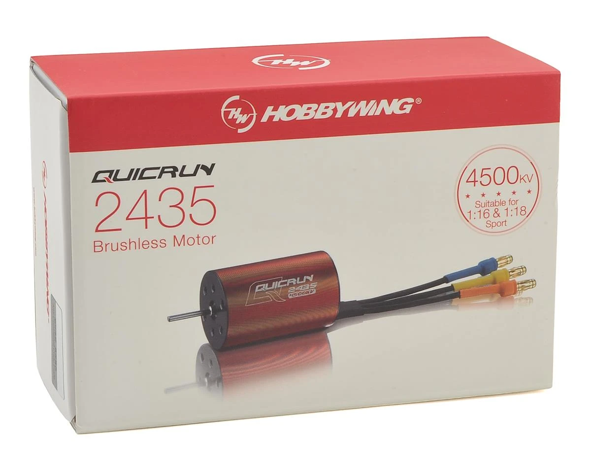 Hobbywing QuicRun 2435SL 1/18 2030 Brushless Motor (4500kV) 4 Hobbywing QuicRun 2435SL 1/18 2030 Brushless Motor (4500kV) - Image 2