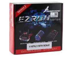 Hobbywing EZRun 18A Sensorless Brushless ESC/Motor Combo (12.0T/7800kV) w/Program Box -Hobbywing Sales Store hwa81030000 3