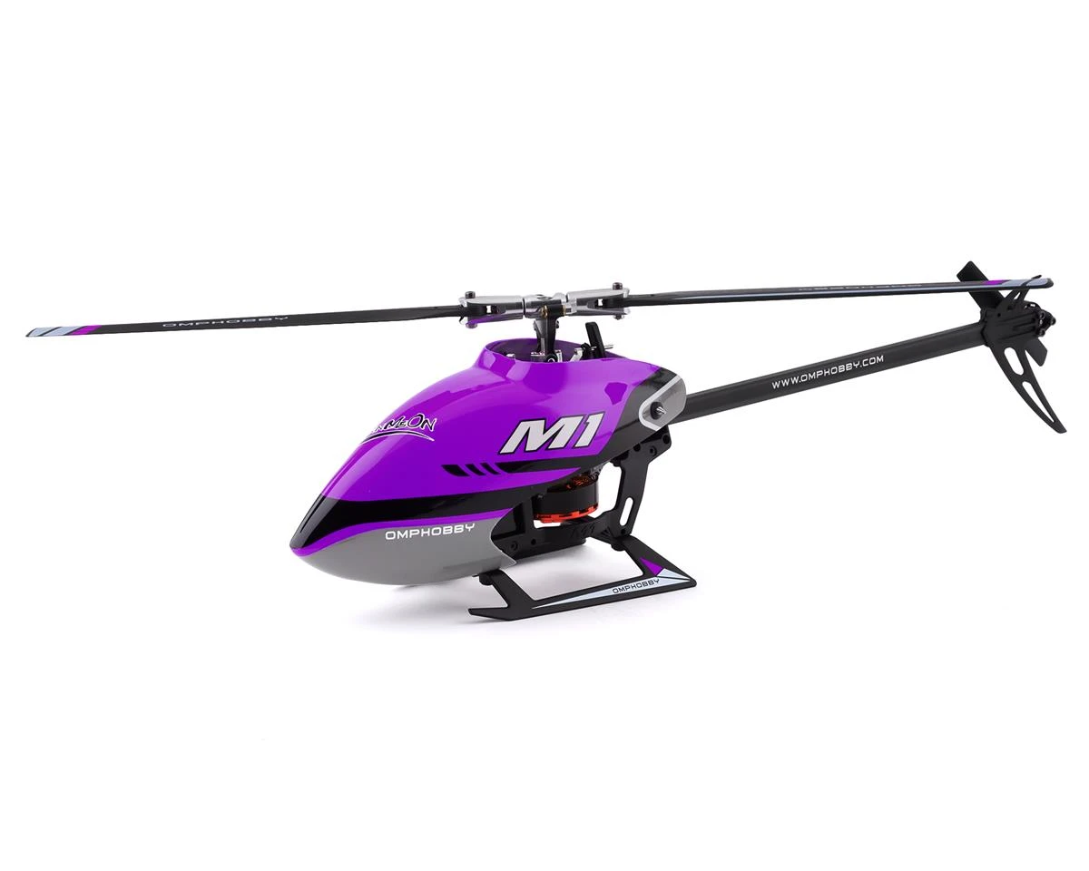 OMP Hobby M1 Electric Helicopter (SFHSS) (Purple) 2 OMP Hobby M1 Electric Helicopter (SFHSS) (Purple)